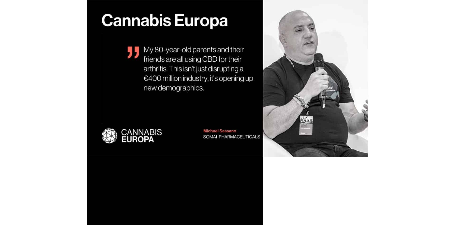 Cannabis Europa Londra 2021 - Michael Sassano